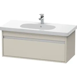Duravit Ketho 100x45,5cm, Taupe, 1 Auszug, wandhängend