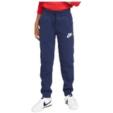 Nike Boys B NSW Club FLC Jogger Pants Jogginghose, Midnight Navy/White, XS