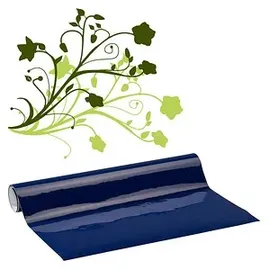 plottiX Vinylfolie 1 Rolle 31,5 cm x 1 m Dunkelblau