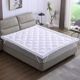 AMBINESS Matratzen Topper Jacquard | 7 Größen | 80x200cm - 180x200cm | 7cm Dicker Matratzentopper | Beste Luftzirkulation temperaturregulierend Maschinenwaschbar | Öko-Tex | Boxspringbett | 100x200cm