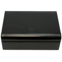 Windrose Charmbox mit 2 herausnehmbaren Einsätzen Schwarz