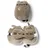 Puckator Relaxeazzz Plüsch Pusheen Katze Reisekissen & Schlafmaske