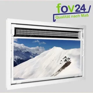 AKF Heizraumfenster mit 5 mm Dickglas und Dauerbelüftung - weiß