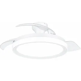 Philips Bliss Deckenventilator mit Beleuchtung 106 cm Weiß glänzend