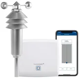 eQ-3 Homematic IP Access Point + Wettersensor – basic Wetterstation silberfarben