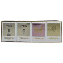 Paco Rabanne Lady Million Eau de Parfum 5 ml + Olympea Eau de Parfum 6 ml + Fame Eau de Parfum 4 ml + Fame Parfum 4 ml Geschenkset