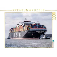 Calvendo Puzzle Das Containerschiff "MSC MARIA SAVERIA" 1000 Teile