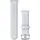 Garmin Forerunner 955 - 22 mm Silikonarmband weis silber