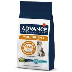 ADVANCE Veterinary Diets Weight Balance Medium-Maxi - Kroketten für übergewichtige Hunde 12kg