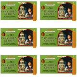 Knox OLShop AG Knox Pyramidenkerzen Natur, 6er Pack (6 x 50 Stück), Größe: ca. 14 x 70 mm Weihnachtskerzen