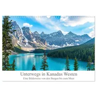 Calvendo Unterwegs in Kanadas Westen (Wandkalender 2026 DIN A3