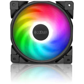 PCCOOLER GI-CX240 ARGB AIO, CPU Wasserkühler, Schwarz