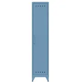 BISLEY Stahlschrank Fern Locker FERLOC605 blau 38,0 x 51,0 x 180,0 cm, aufgebaut