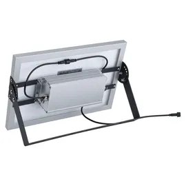 Paulmann Außenleuchte Aluminium, Kunststoff, Metall 29,9 cm inkl. Solarmodul silber