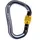 Black Diamond Vaporlock Screwgate HMS-Karabiner Grau