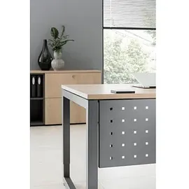 Hammerbacher RSI18 Sichtblende grau 168,2 x 35,0 cm