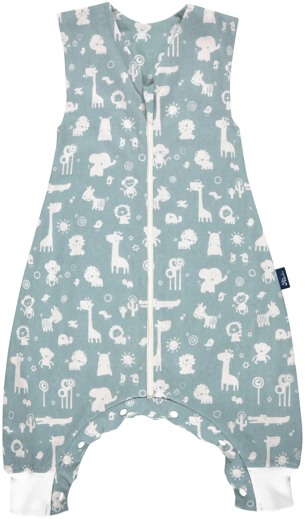 Alvi Sommer-Sleepoverall 0.5 TOG, blau, 80