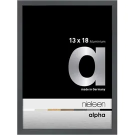 Nielsen Alpha Aluminium Dunkelgrau 13x18 cm 1 St.