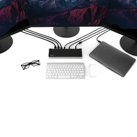 Startech StarTech.com 4K USB-C Dock, Dreifach UHD 4K Monitor Dockingstation, Mac & Windows, HDMI/DisplayPort, 100W Power Delivery