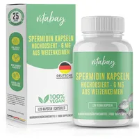 Vitabay CV Spermidin 6 mg hochdosiert