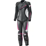 Held Ayana II 1-Teiler Damen Motorrad Lederkombi, schwarz/weiß/pink, 36