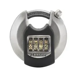 Master Lock Vorhängeschlösser M40EURD silber, 1 St.