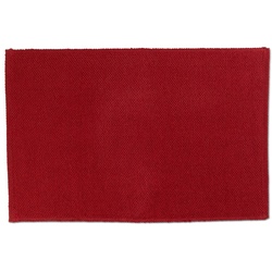 Tisch-Set Tamina 100%Baumwolle karminrot 45,0x30,0cm
