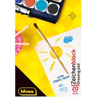 IDENA Zeichenblock 20 Blatt 120 g/m2 weiß