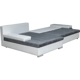 Mirjan24 Ecksofa Bangkok, L-Form Polsterecke mit Schlaffunktion und Bettkasten (Seite: Links, Magic Velvet 2227 + Evo 30) - Grün