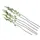 Europalms Bambusstab mit Blättern, 180cm, 6er Pack