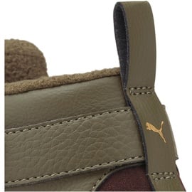 Puma RBD Game Winterized Mid-Top Sneaker gefüttert deep olive/dark chocolate/team gold 41