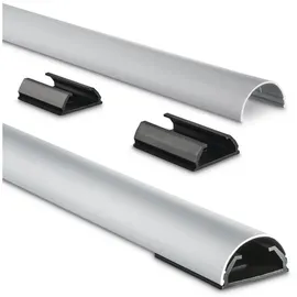 Hama Kabelkanal Silber starr (L x B x H) 1100 x 33 x 18mm 1 St. 00220991