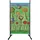 Quick Star Paravent Stellwand Outdoor Wetterfest in mehreren Größen - Farben - Motiven bunt 78 cm x 180 cm x 51 cm