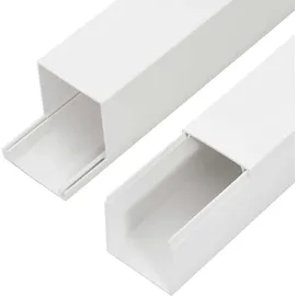 vidaXL Installationsrohre 60x40 mm 30 m PVC