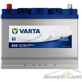 VARTA AUTOBATTERIE 12V 70Ah STARTERBATTERIE 630A E23 BLUE DYNAMIC 570412063