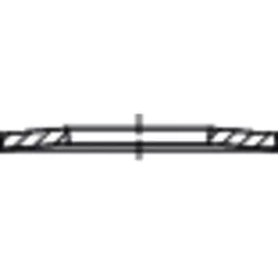 Tellerfedern, DIN 2093 Federstahl 250 x127 x14mm