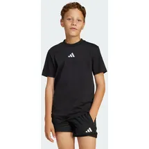 adidas Essentials T-Shirt schwarz|weiß 146 cm