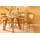 VCM Esszimmerstuhl Barlow Holz Eiche braun 2er Set