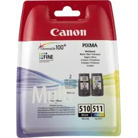Canon PG-510 schwarz + CL-511 CMY