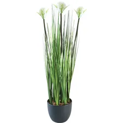 Deko Pflanze Kunstpflanze Zierlauch mit ‹bertopf 75 cm Hˆhe