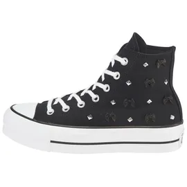 Converse CHUCK TAYLOR ALL STAR LIFT Damen Schwarz/Silber/Weiß 42