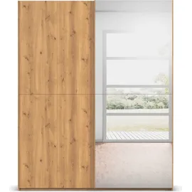 Rauch Schwebetürenschrank SCALE-WOOD 181 x 223 x 68 cm Beige/Braun