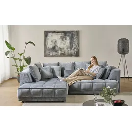 Switch Ecksofa aus Samt Tiga ¦ ¦ Maße (cm): B: 285 H: 88 T: 205.0