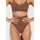 SMILODOX Mid Waist String Nysa Braun S