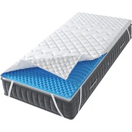 knerst ErgoFit Matratzentopper 5 cm hoch 90 x 200 cm weiß