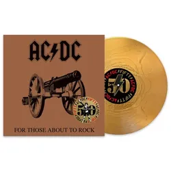 For Those About To Rock (We Salute You)/gold vinyl