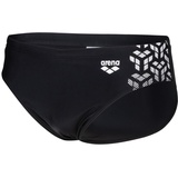 Arena Herren Men's Arena Kikko V Swim Briefs, Black-white, 50 EU