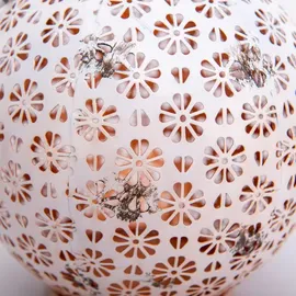 NÄVE LED-Deko-Solarleuchte Weiß 18 cm 2er-Set