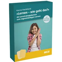 Beltz »Lernen, wie geht das?« - 40 Lernstrategiekarten zum