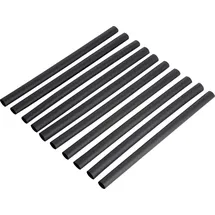 DSG CANUSA 2810032952CO Schrumpfschlauchsortiment Schwarz 3.20 mm 1.60 mm Schrumpfrate:2:1 10 St.